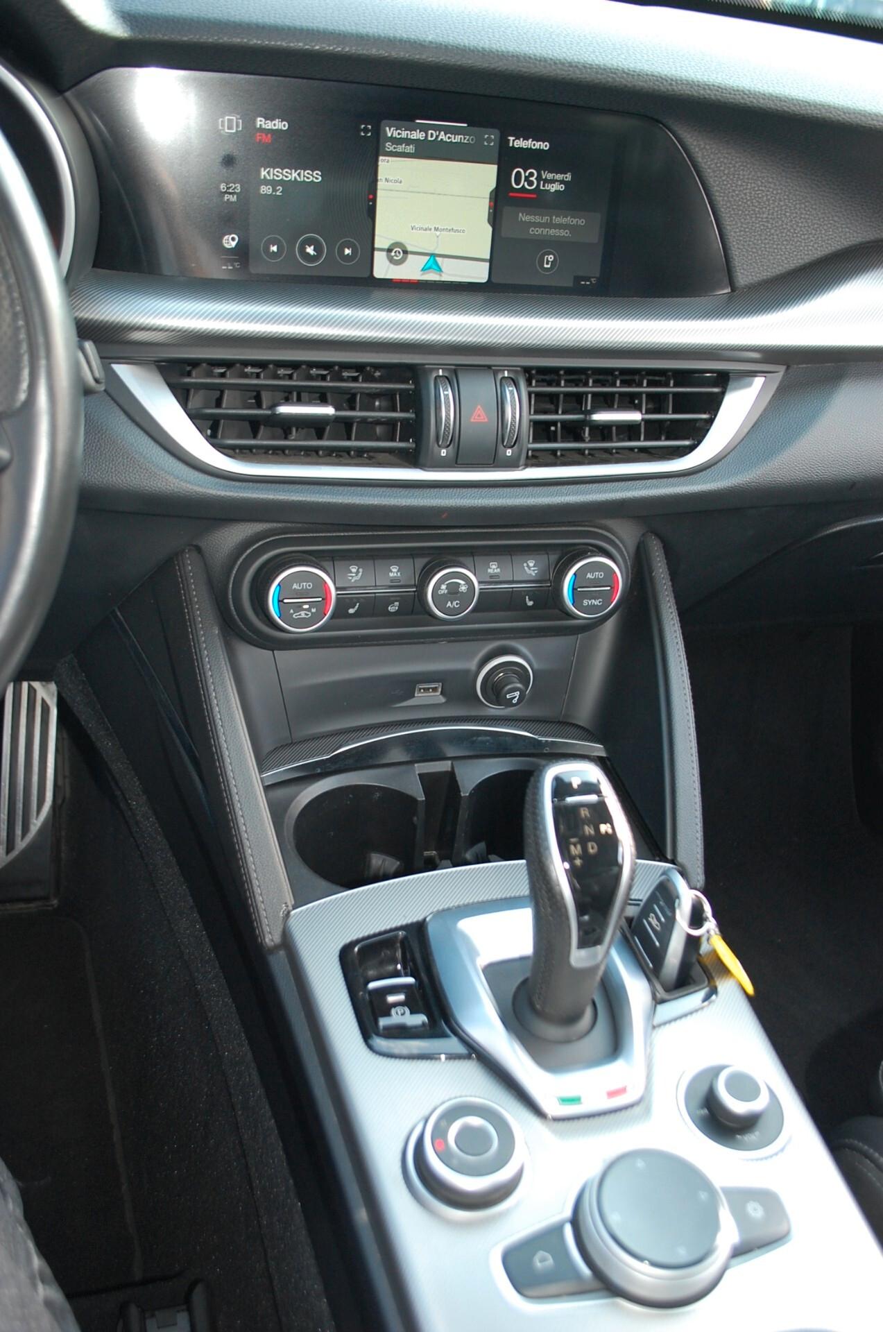 Alfa Romeo Stelvio 2.2 t Veloce Q4 210CV auto Pelle Led Uff Italy Nav