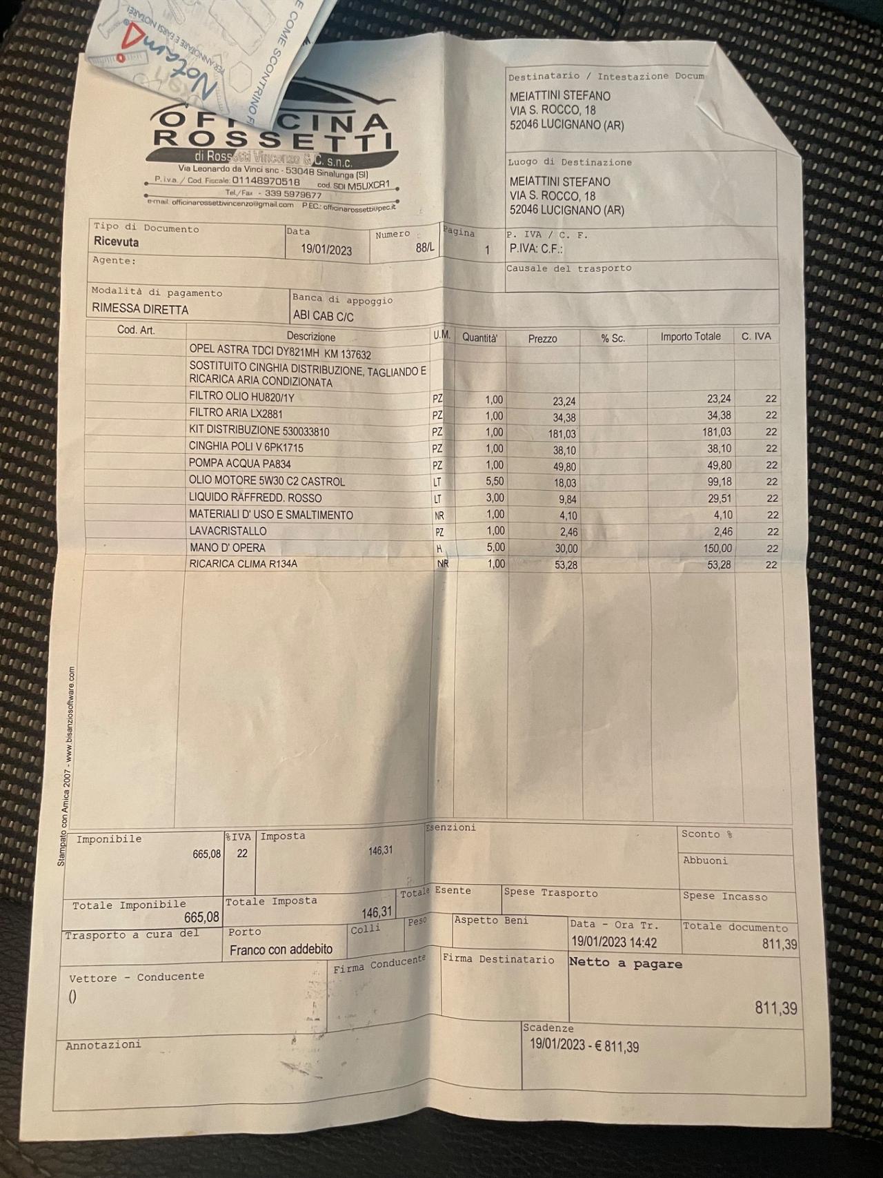 Opel Astra 1.7 CDTI 110CV 5 porte Cosmo