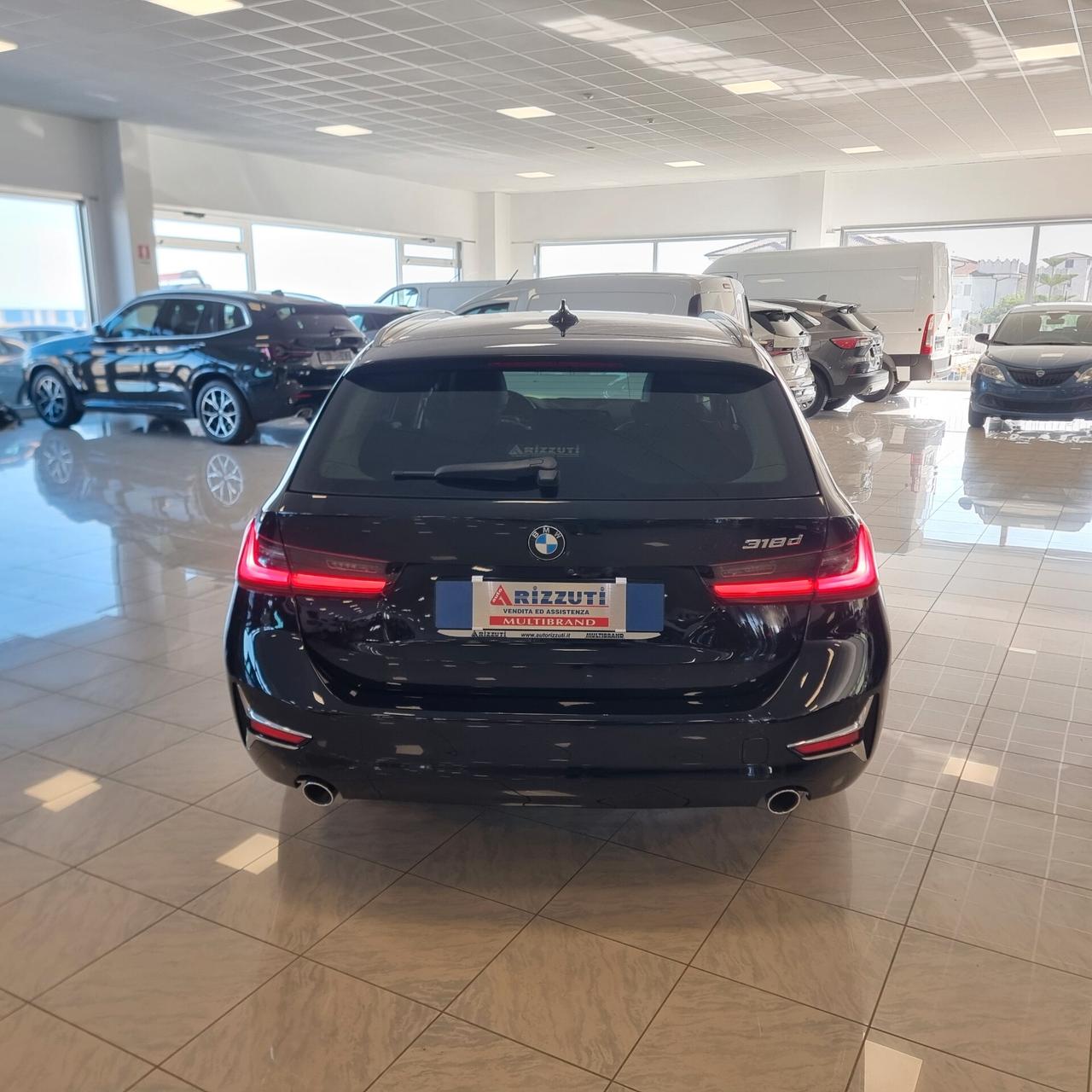 Bmw 318d 48V Touring Luxury - Pelle - Navy