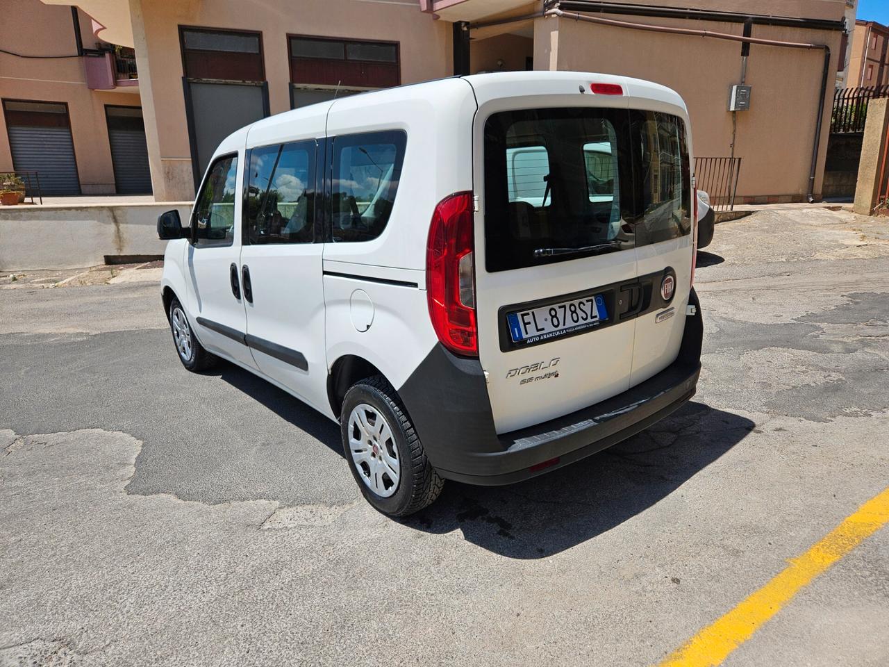 FIAT DOBLO' 1300 MJT 95 CV 5 POSTI KM CERTIFICATI