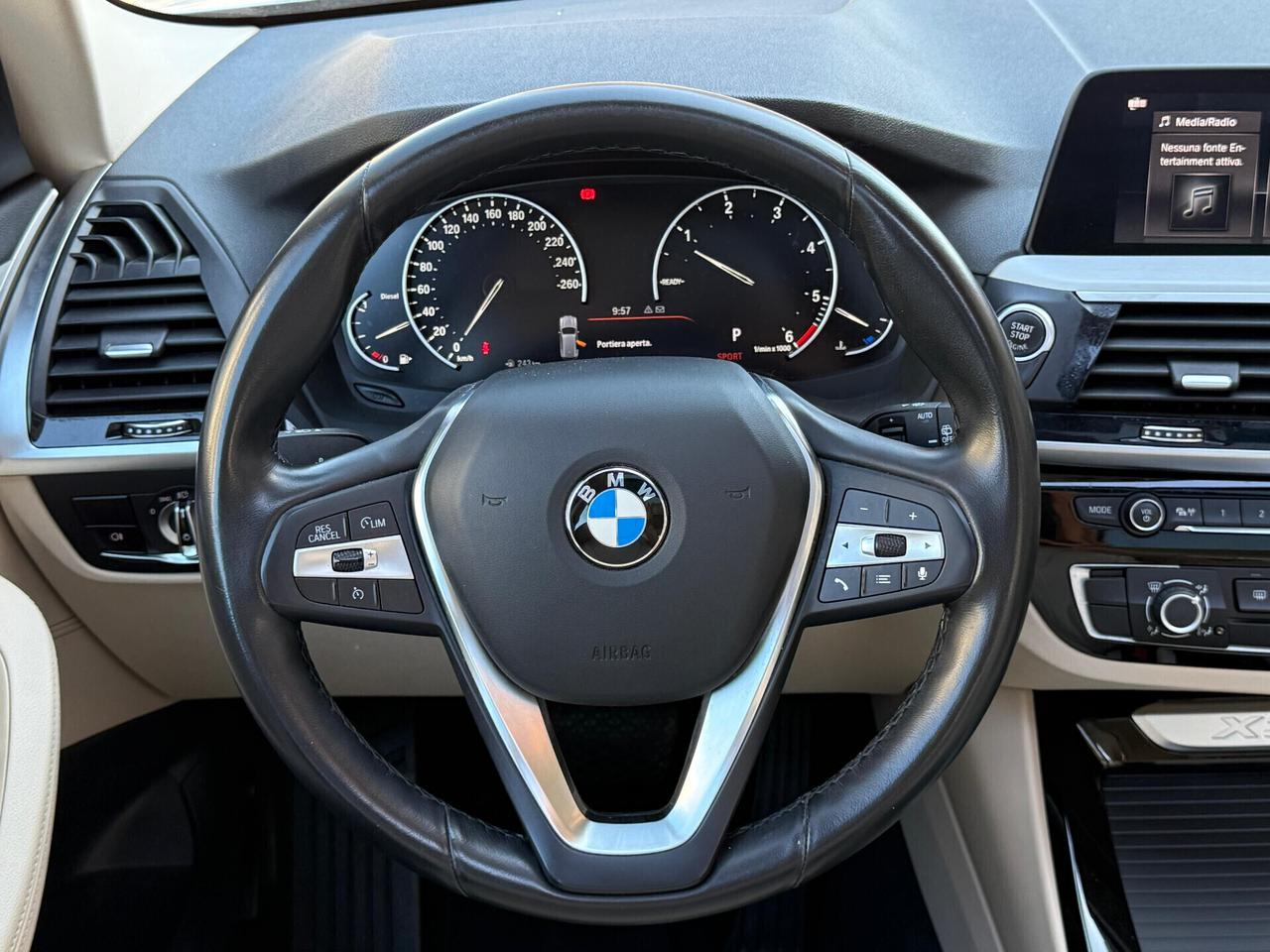 Bmw X3 sDrive 2.0D 150cv TETTO-PELLE- TG. UFF. BMW