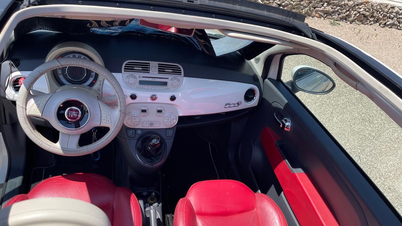 Fiat 500 Cabrio 1.4 GPL 09’