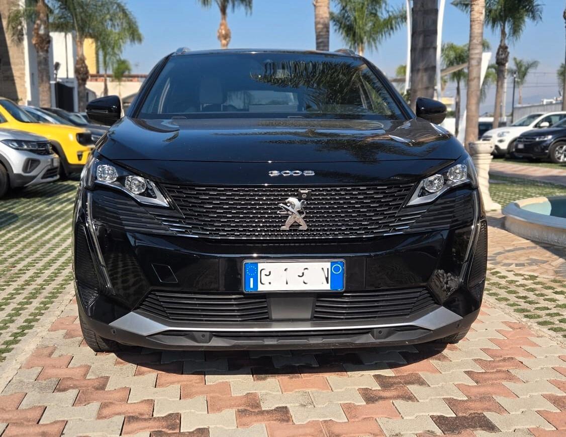Peugeot 3008 1.6 hybrid4 phev GT 300CV e-eat8 Uff Italy Led USB