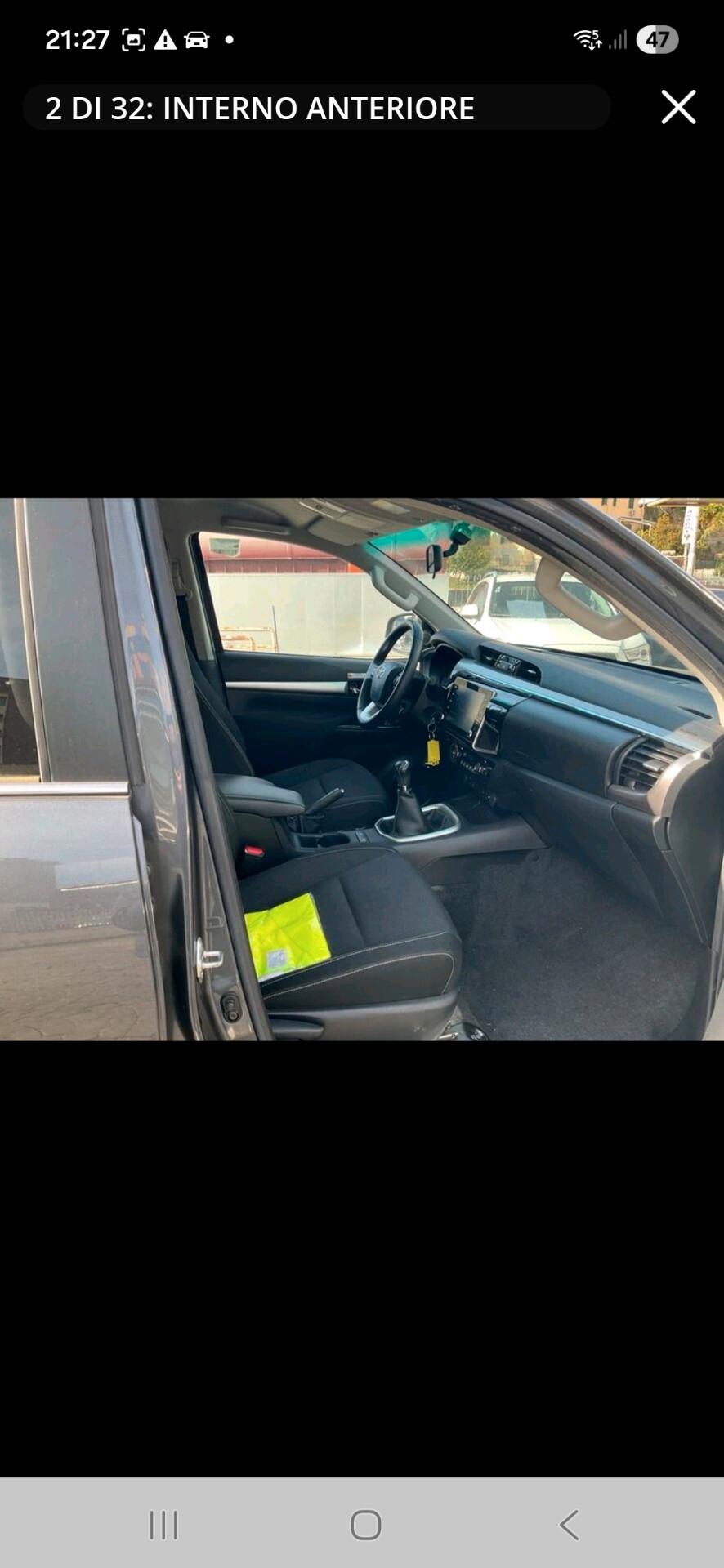 Toyota Hilux 2.4 D-4D 4WD 4 porte Double Cab Comfort