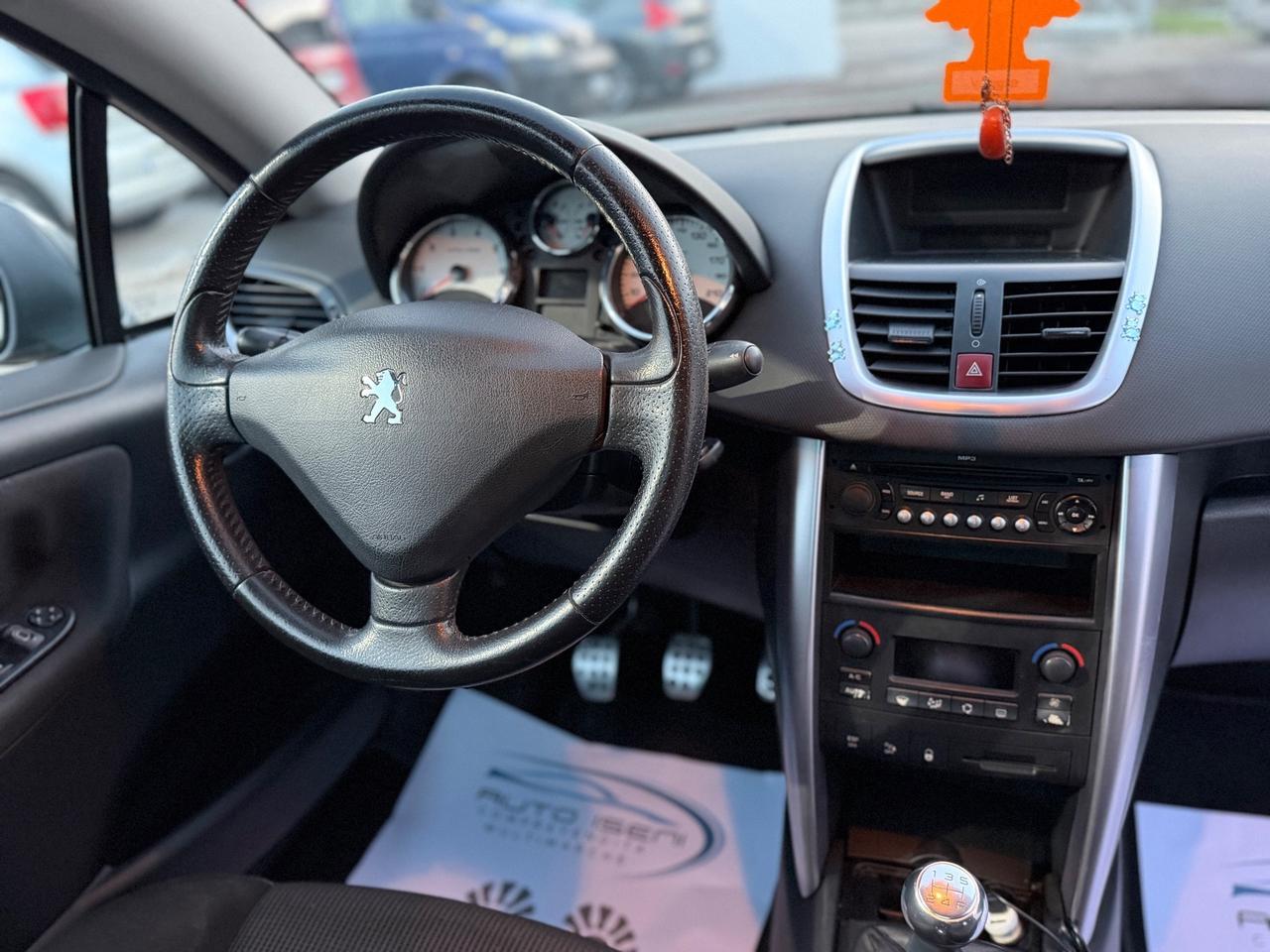 Peugeot 207 1.6 VTi 120CV CABRIOLET NEOPATENTATI OK