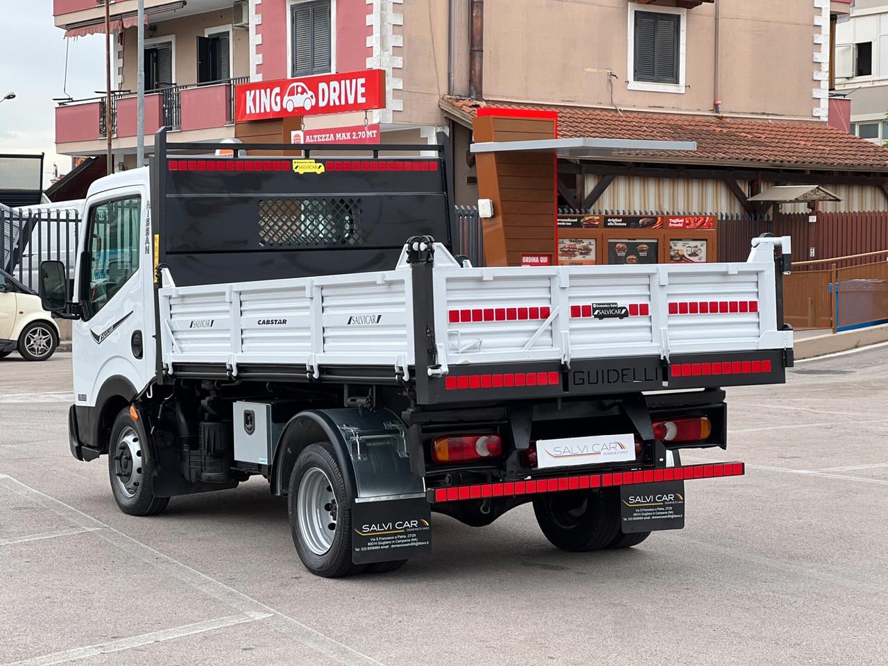 NISSAN CABSTAR 35.13 RIBALTABILE TRILATERALE