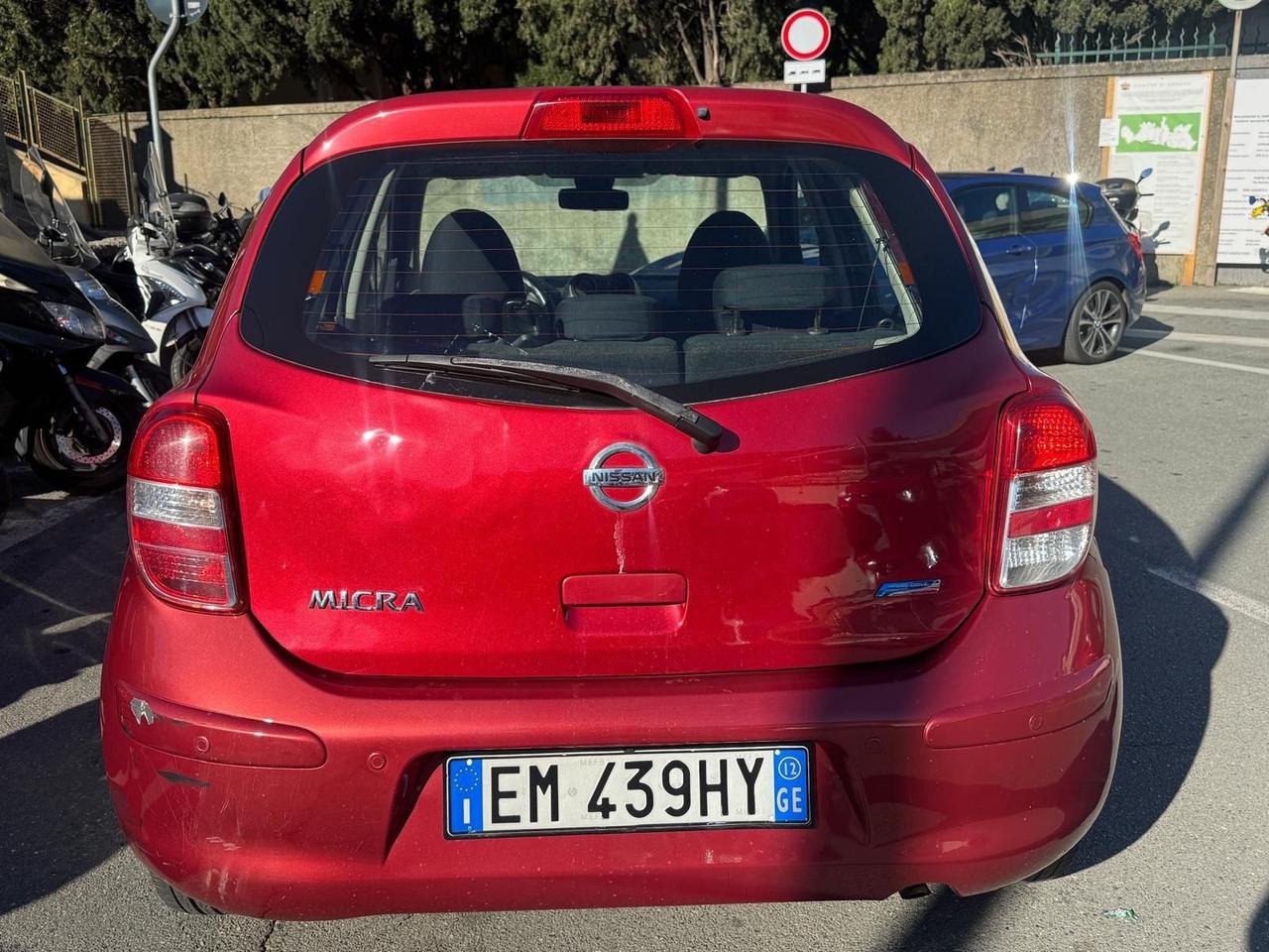 Nissan Micra 1.2 12V 5 porte GPL valido 2012