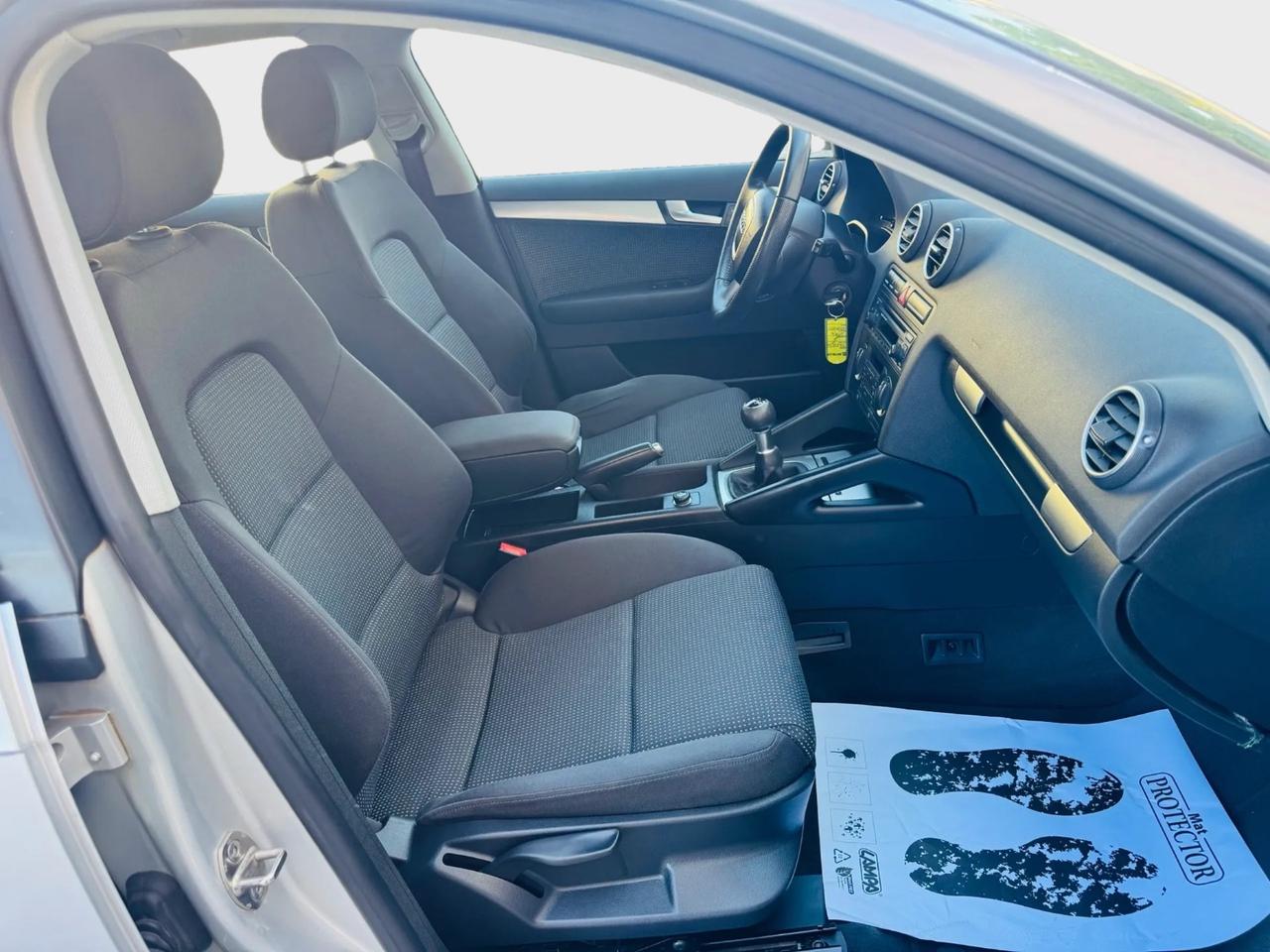 Audi A3 SPB 1.9 TDI anno 2008 ottimo stato garanzia 12 mesi