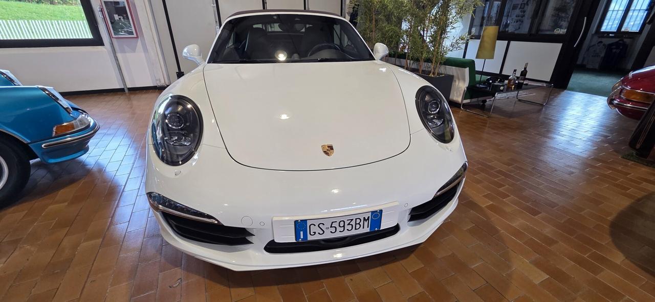 Porsche 911 991 Carrera 4S Cabriolet 3.8 Book service Sport Crono