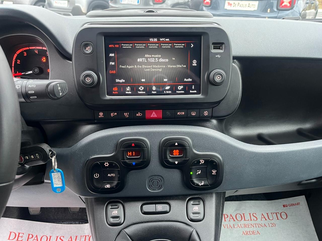 Fiat Panda Cross 1.0 FireFly S&S Hybrid Schermo grande