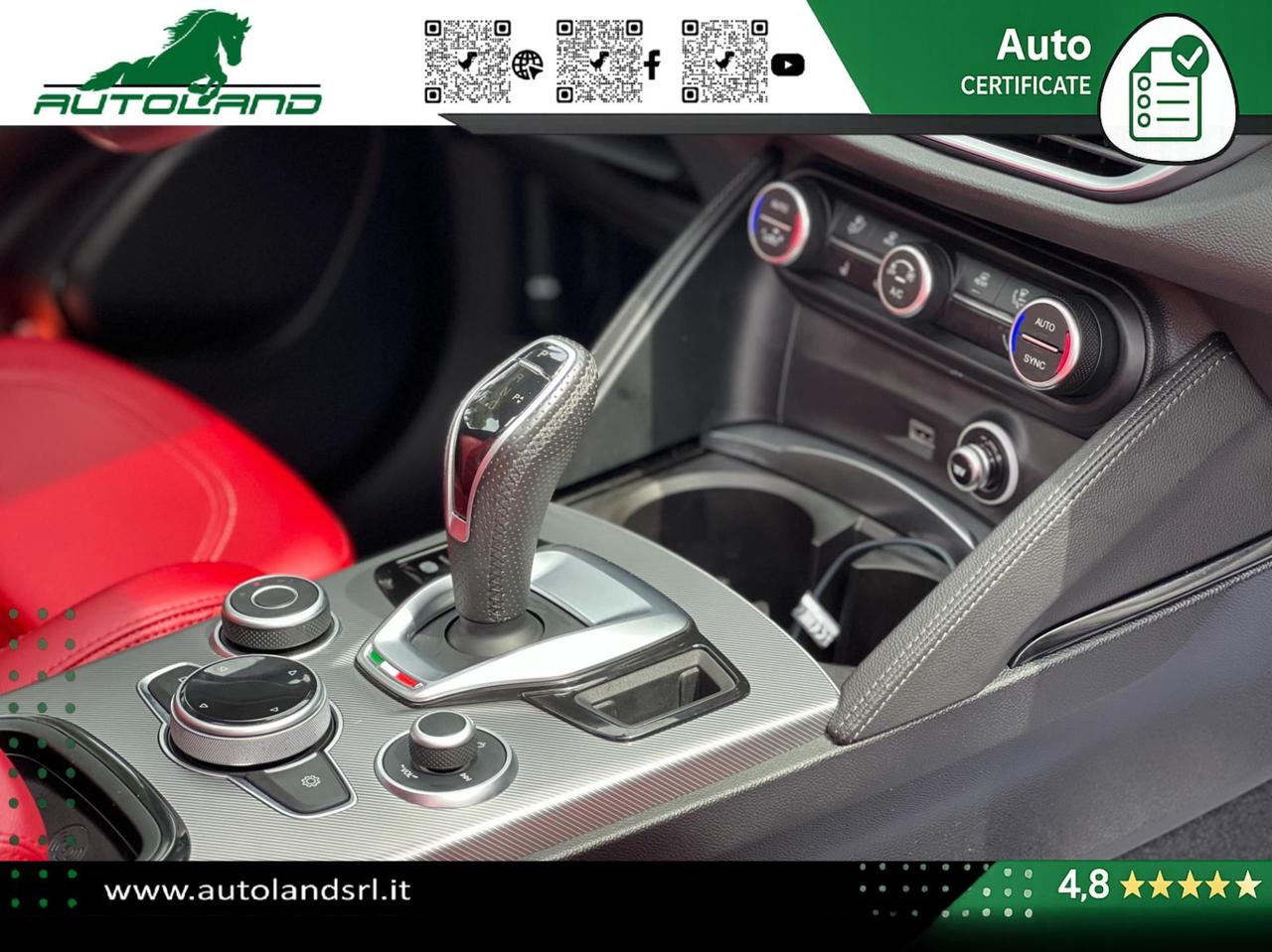 Alfa Romeo Stelvio 2.2 t Veloce Q4 210cv auto