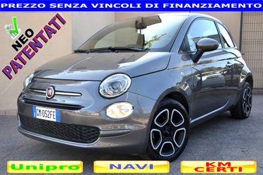 Fiat 500 1.0 HYBRID 69CV CLUB **PREZZO VERO**OK NEOPATENTAT