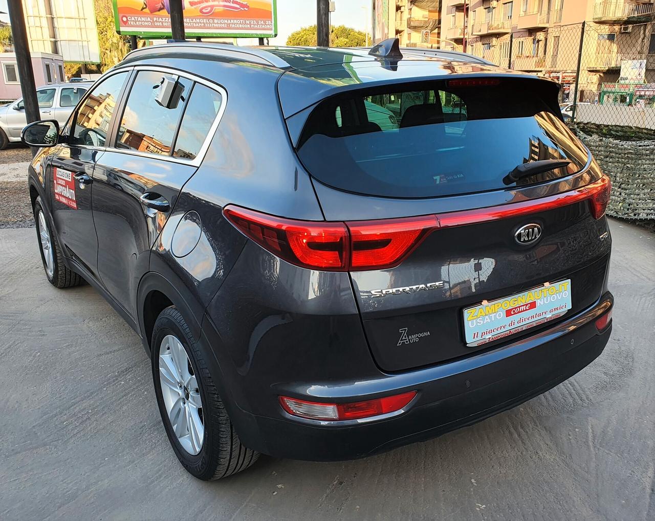 KIA SPORTAGE 1.7 CRDi 115Cv NUOVISSIMA ZAMPOGNAUTO CT