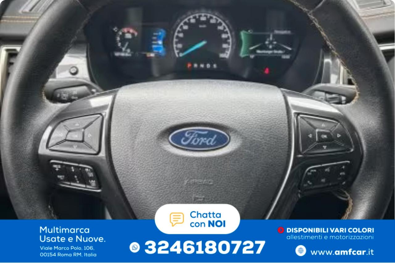 Ford Ranger Wildtrack, 4x4 doppia cabina, 2.0 TDCi, el