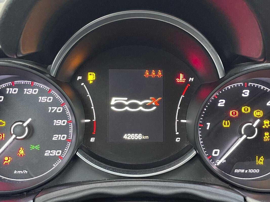 Fiat 500X 1.6 Mjt 130 CV Sport Restyling "Fari Full LED, Gruppi ottici poster Bracciolo, cerchi 18"