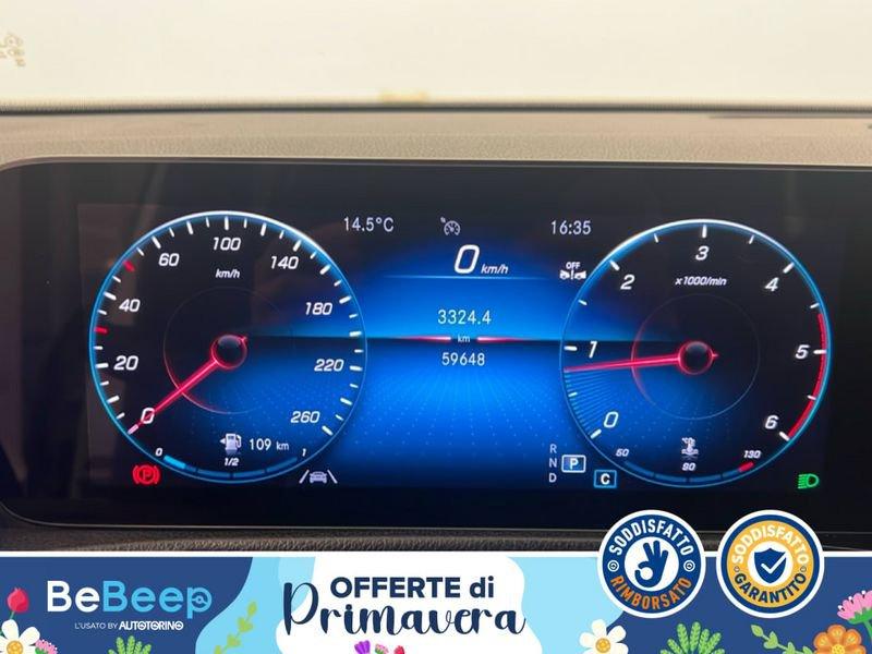 Mercedes-Benz GLB Classe 200 D SPORT PLUS AUTO