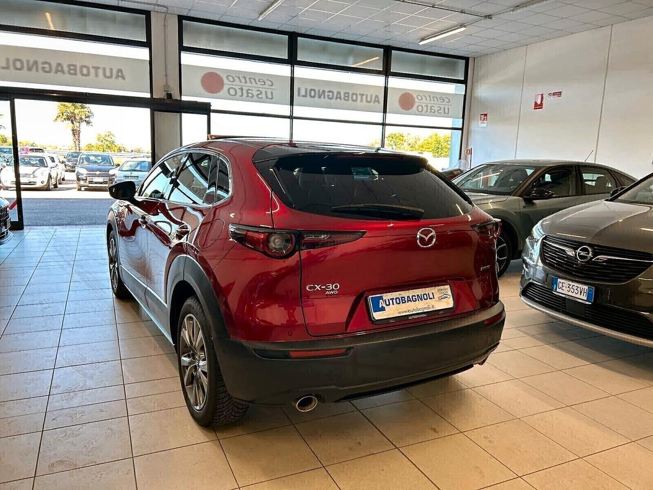 Mazda CX-30 EXCLUSIVE 2.0L Skyactiv-X M-Hybrid AWD GAR. 5 ANNI