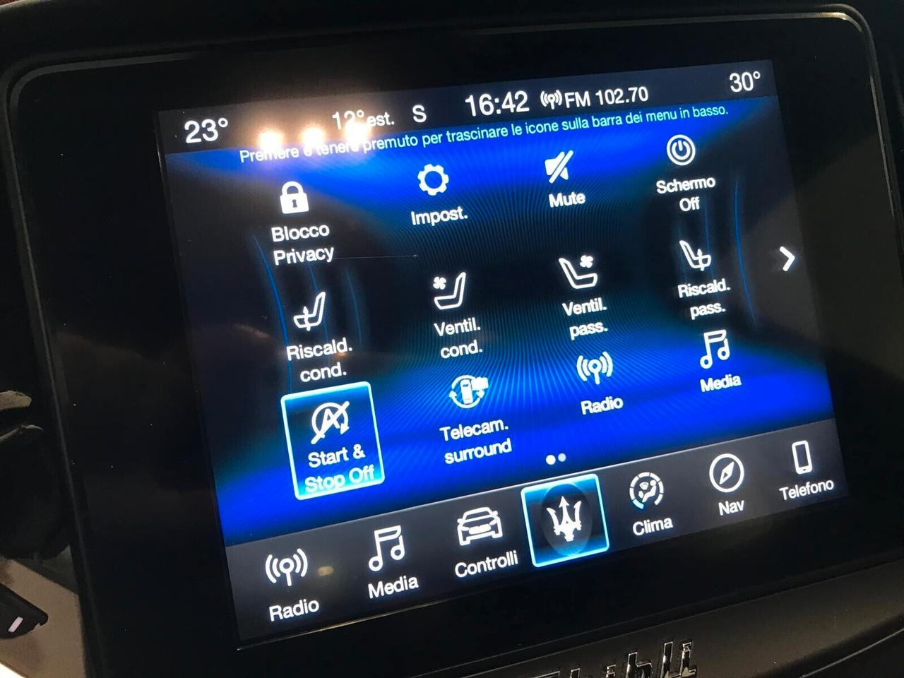 Maserati Ghibli V6 Diesel 250cv Granlusso 12/2018