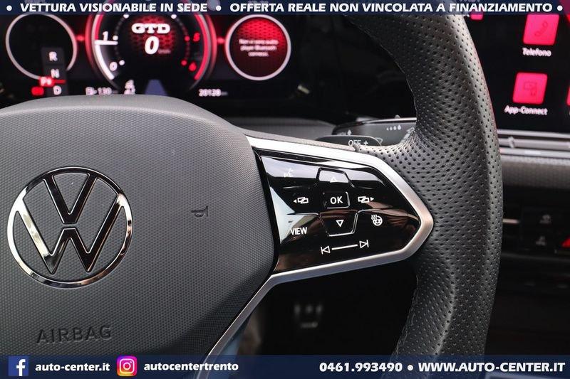 Volkswagen Golf 8 GTD DSG 2.0 TDI *19 PELLE TETTO HK