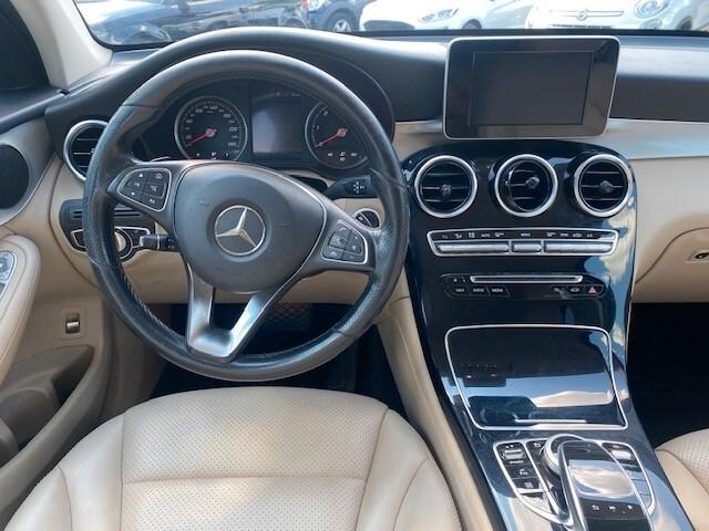 MERCEDES BENZ GLC 250 D 4MATIC EXCLUSIVE 204 CV IVA ESPOSTA 24 MESI GARANZIA