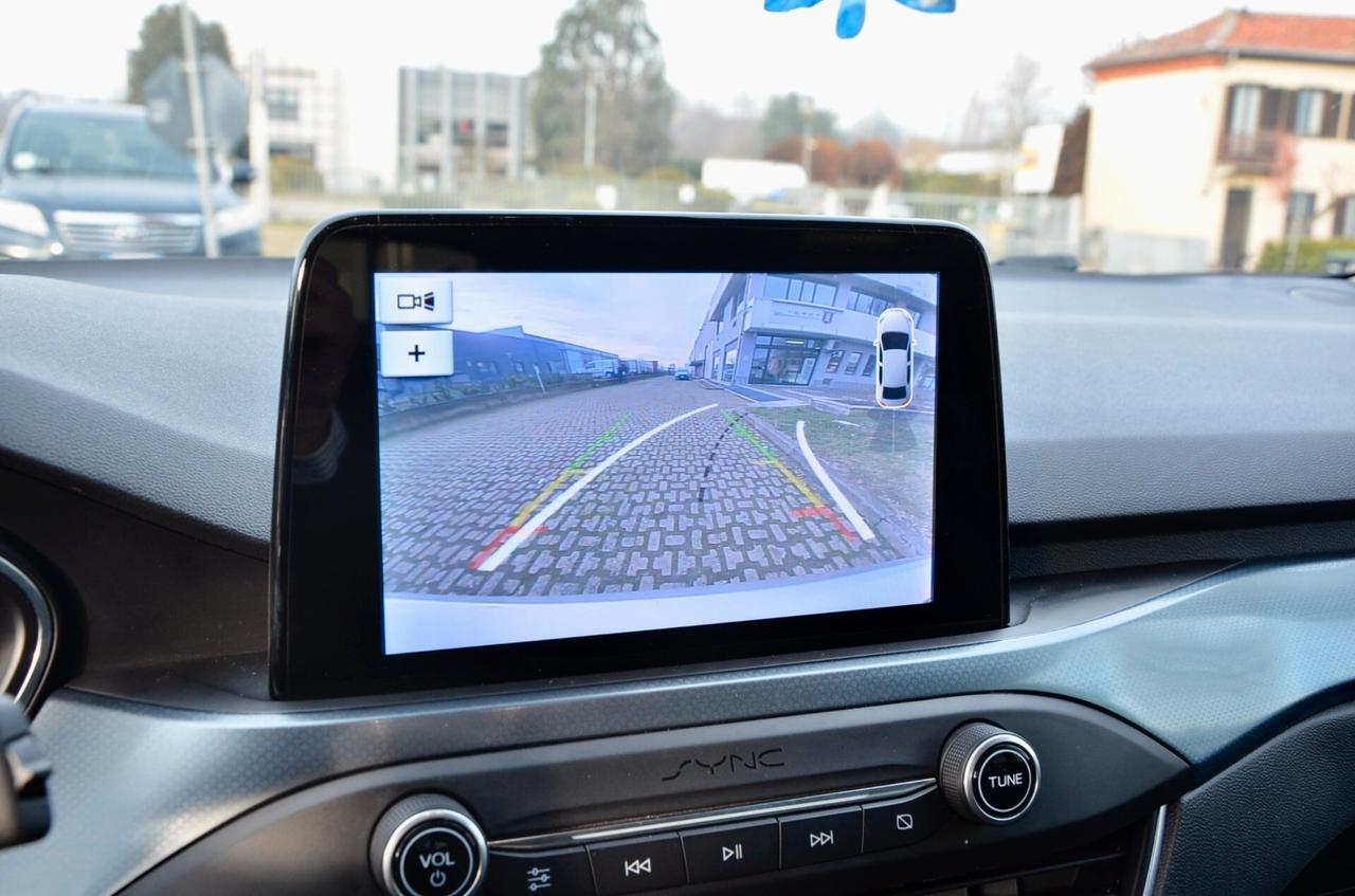 FORD FOCUS ACTIVE 1.0 ECOBOOST 125cv, UFF ITALIANA, SERVICE CON FATTURE, EURO 6D, NAVI, RETROCAMERA, PERMUTE