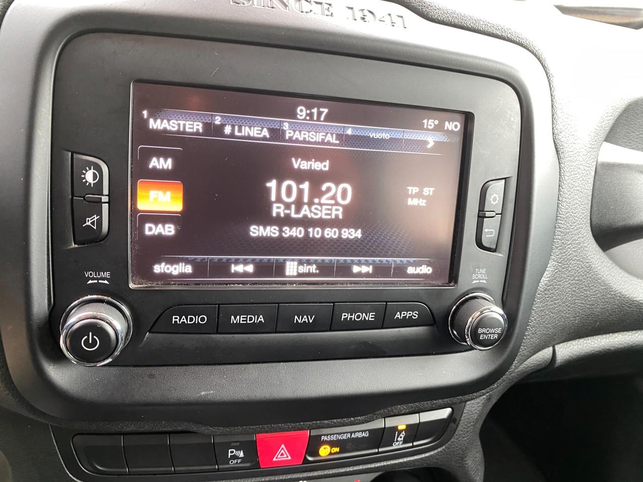 Jeep Renegade 1.6 Mjt 120 CV Limited KM CERTIFICATI