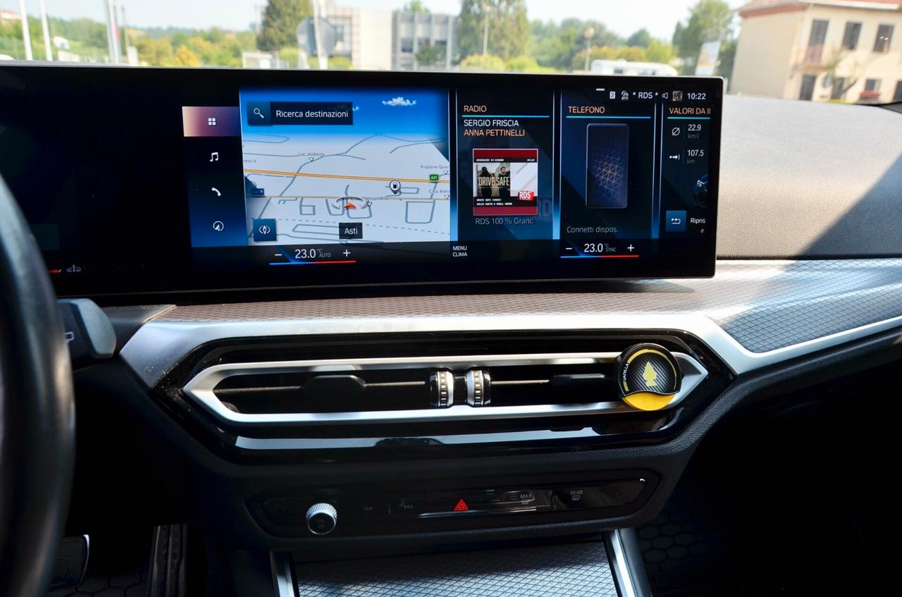 BMW 320d TOURING MILD HYBRID 48V XDRIVE MSPORT 190cv AUTO, GARANZIA BMW FINO AL 2/2028, UNICOPROPRIETARIO, EURO 6D, UFF ITALIANA, SERVICE BMW, PERMUTE