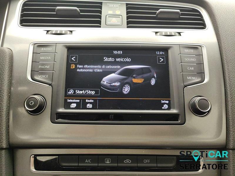 Volkswagen Golf VII 5p 1.6 tdi Trendline 90cv E6