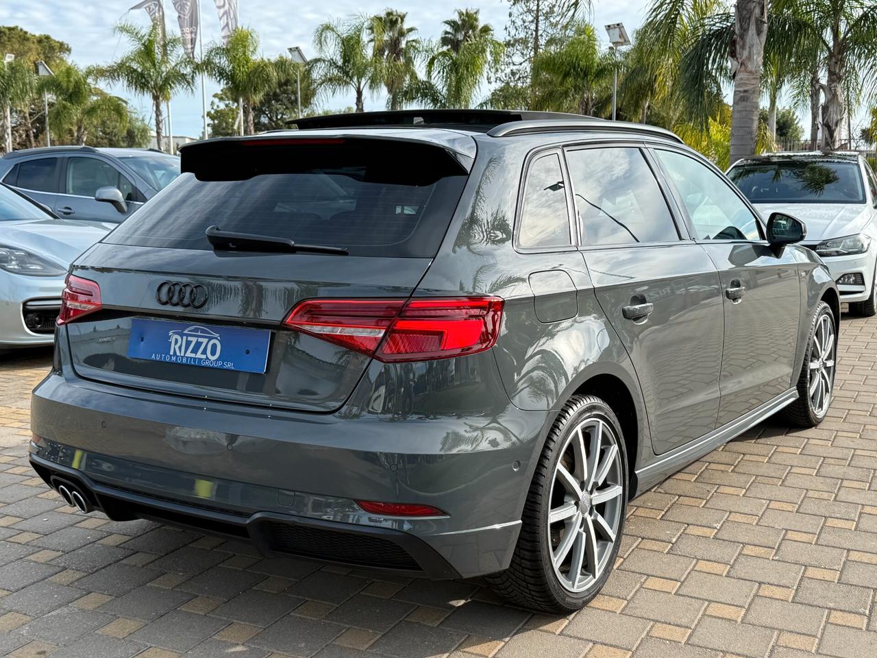AUDI A3 SPB 35TDI 150CV S-LINE TETTO IDENTITY BLACK