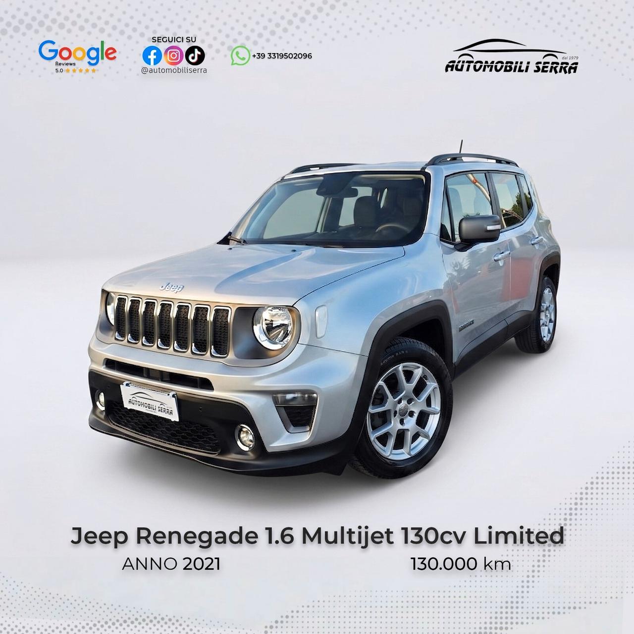 Jeep Renegade 1.6 Mjt 130 CV Limited