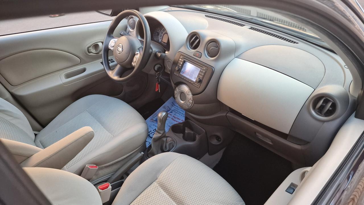 Nissan Micra 1.2 5 porte, navigatore, sensori parcheggio