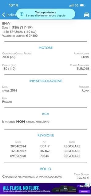 Bmw 118 118d 5p. Sport