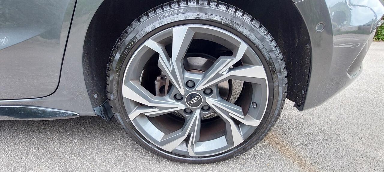 A3 SPB 4.0 TSI S-LINE AUTOMATICA ELETTRICA IBRIDA BENZINA 150 CV NAVI LEGA COCKPIT VIRTUAL