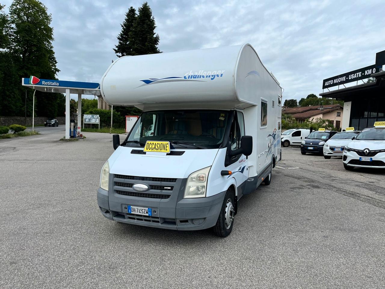 Challenger 972 mansardato gemellato SOLO 41.000 KM! 7 posti letto