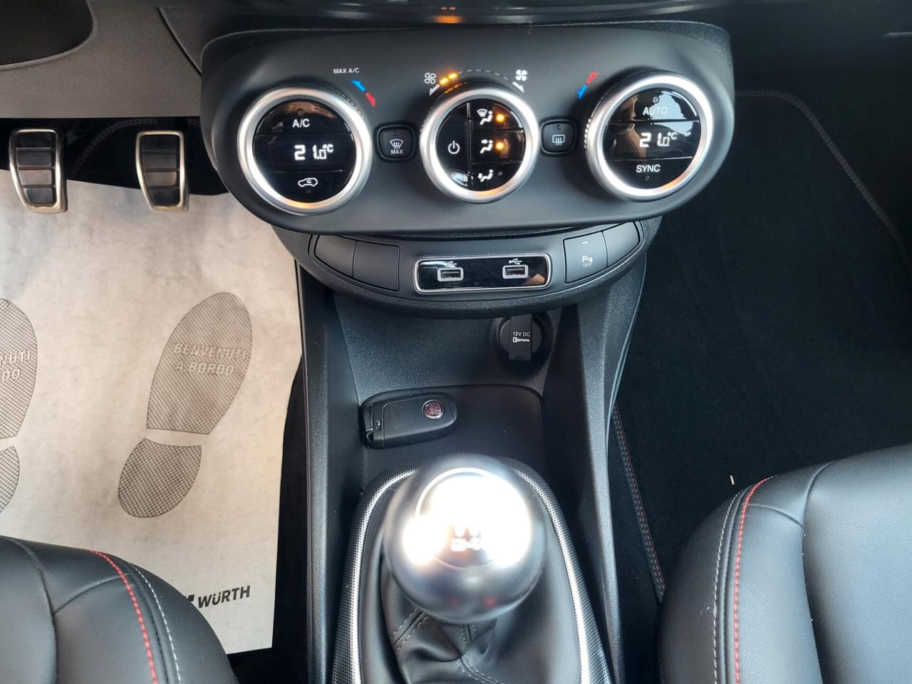 Fiat 500X 1.0 T3 120 CV Sport+Retrocamera+Full Led+Navy...