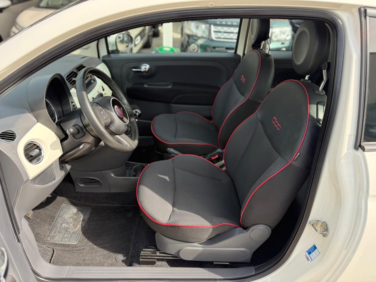 Fiat 500 1.2 Lounge Perfetta Red Interni