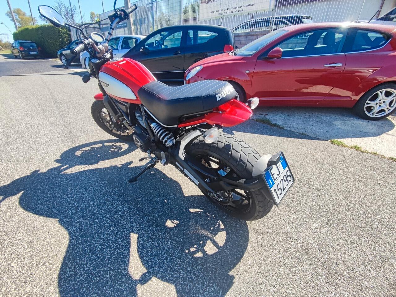 Ducati Scrambler icon red