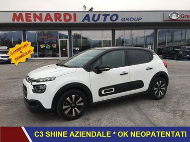 Citroën C3 PureTech 83 S&S Shine ACCESSORIATA