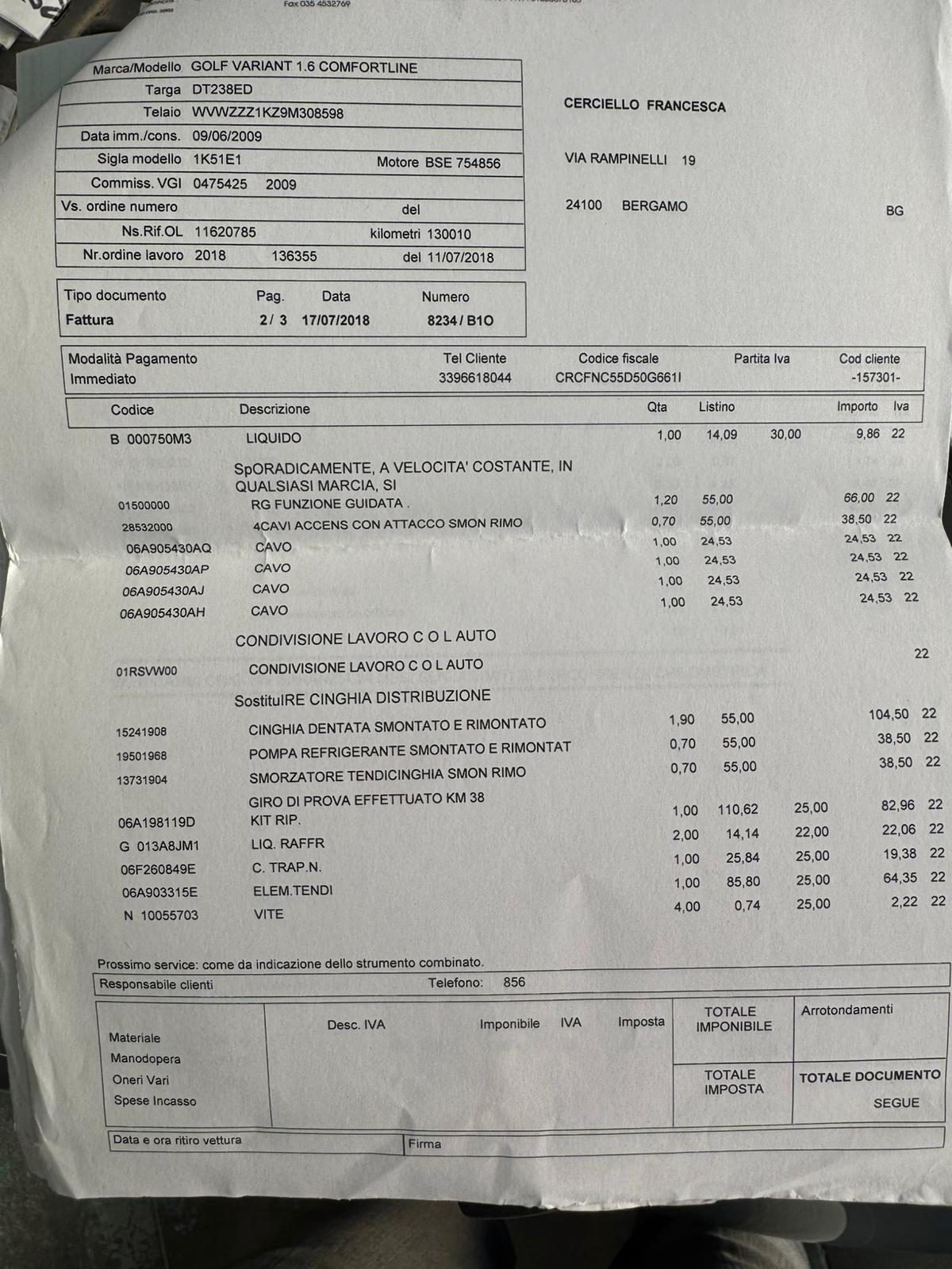 Volkswagen Golf Variant Var. 1.6 Comfortline BiFuel G