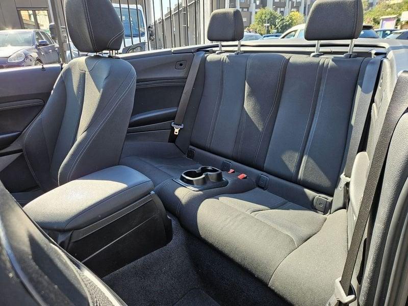 BMW Serie 2 220d Cabrio Luxury auto my18