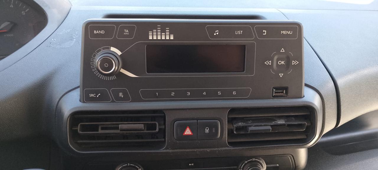 PEUGEOT PARTNER 4P VETT. FURGONATA L1 BLUEHDI 100CV PREMIUM