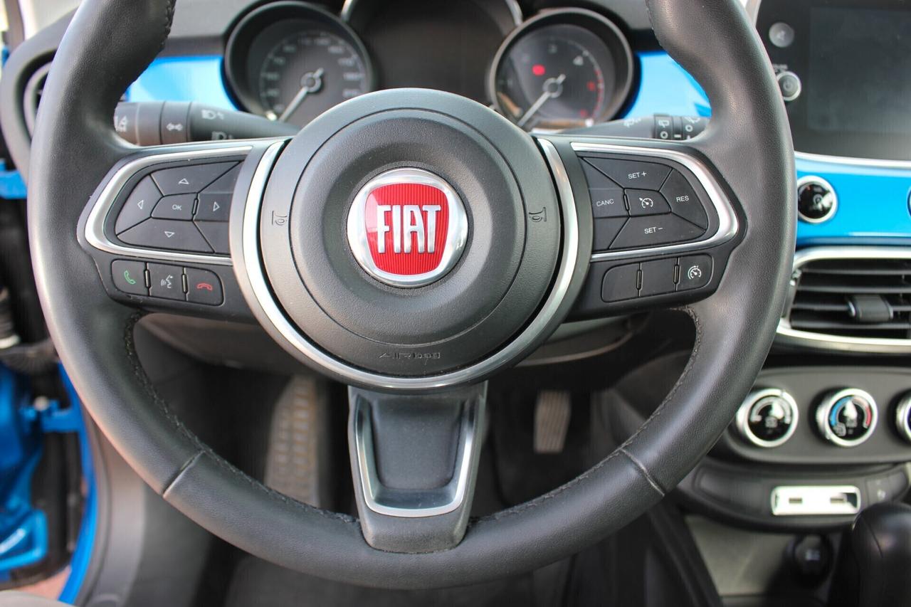 Fiat 500X 1.6MTJ 120CV AUTOM*PREZZO REALE*LOUNGE unipro-navi-mix pelle