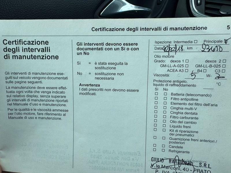 Opel Astra 1.6 CDTI Dynamic 110cv S&S MT6