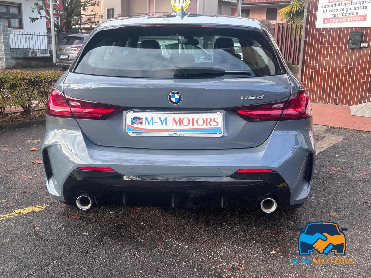 BMW Serie 1 5 Porte 118d Msport auto