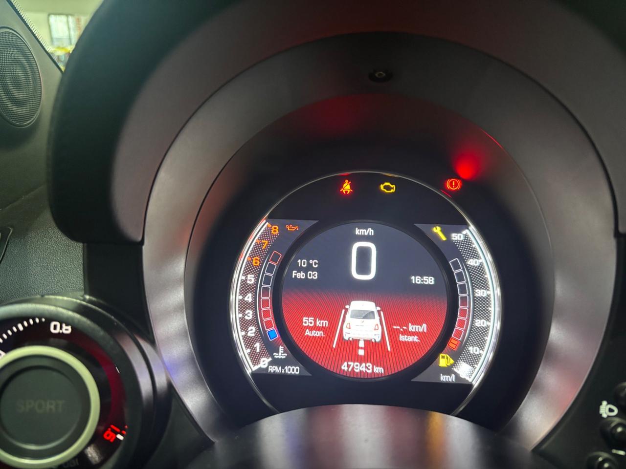 Abarth 595 1.4 Turbo T-Jet 160 CV Pista