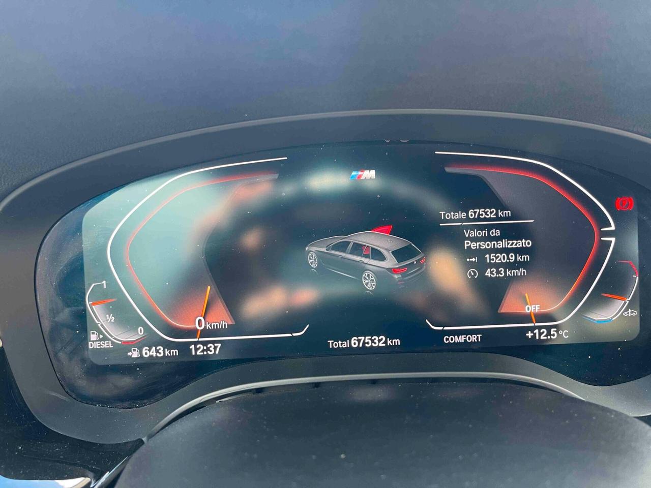 Bmw 518d Touring Ibrida Diesel automatica M-Sport