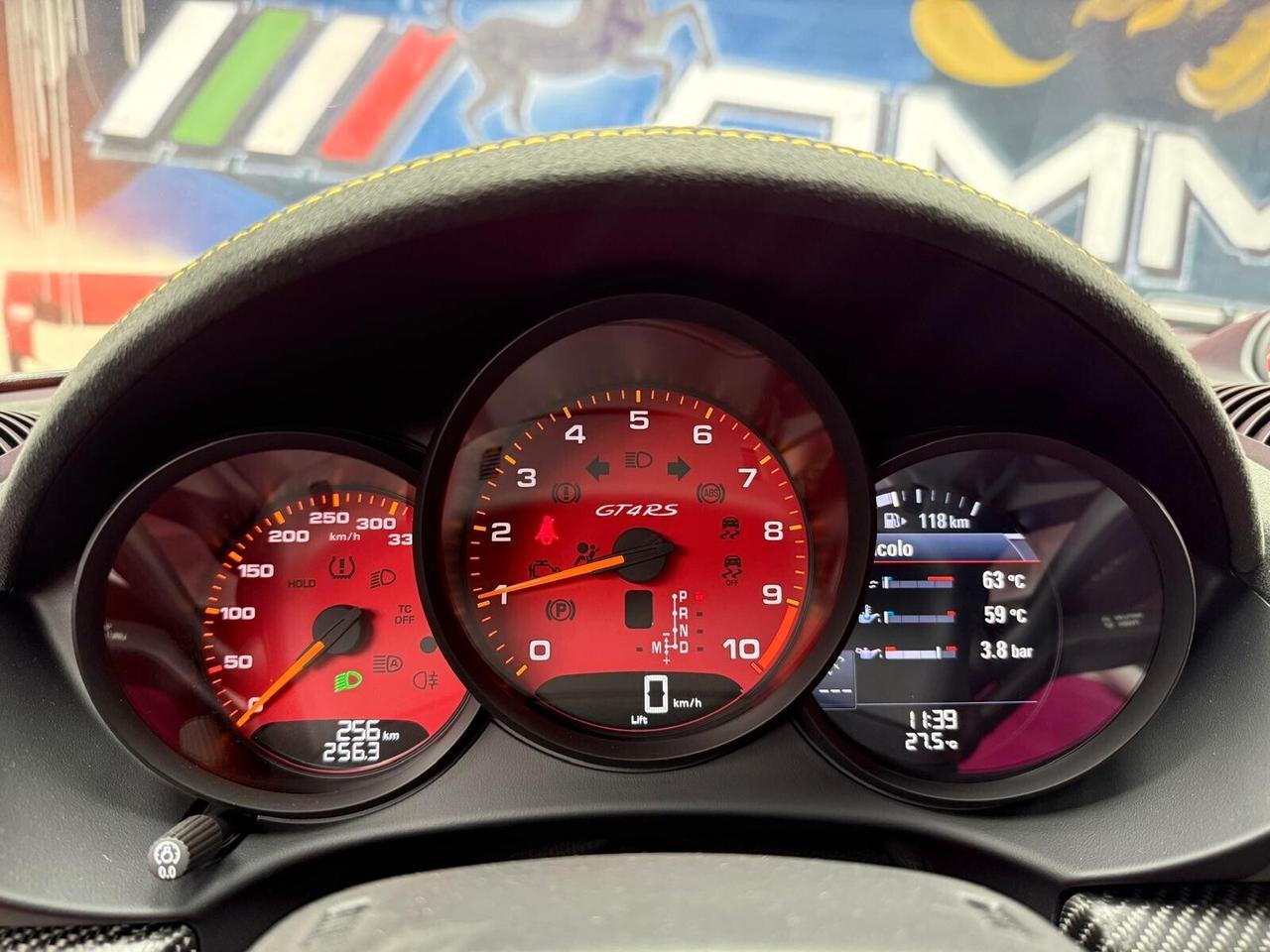 Porsche 718 Spyder 4.0 GT4 RS pdk WEISSACH RS PACK (718)