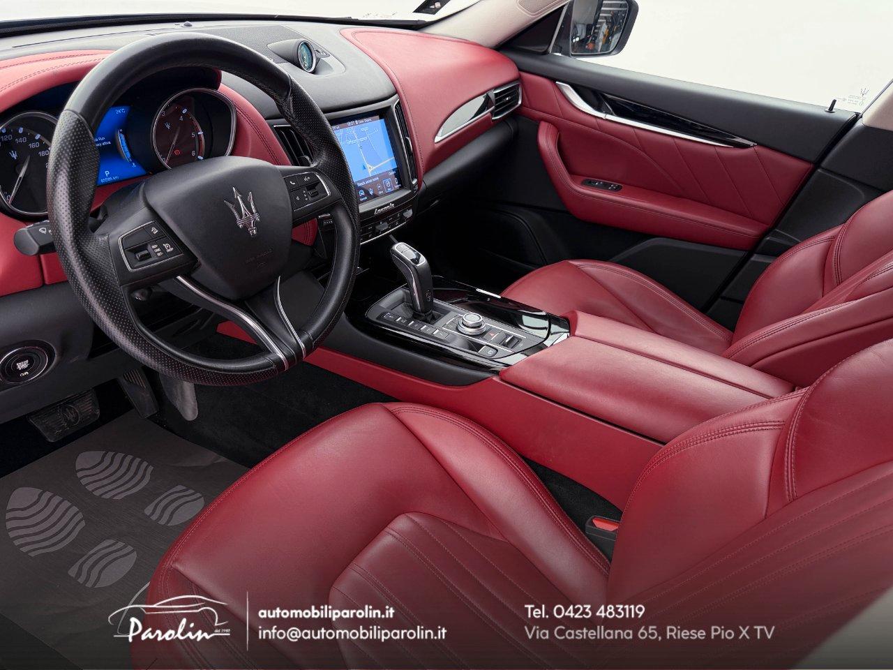 Maserati Levante 3.0 V6 Granlusso 250cv tagliandi ufficiali