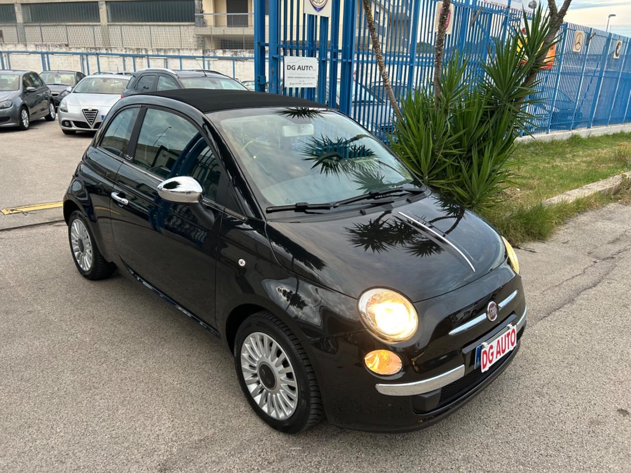 Fiat 500 1.2 benzina Lounge cabrio 70 cv 2012