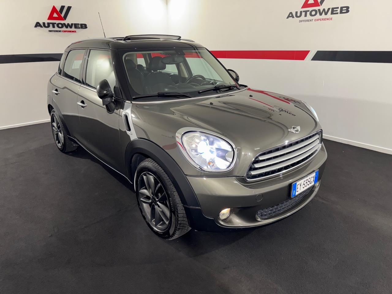 Mini 2.0 Cooper D Countryman Automatica TETTO APRIBILE - APPLE CARPLAY & ANDROID AUTO